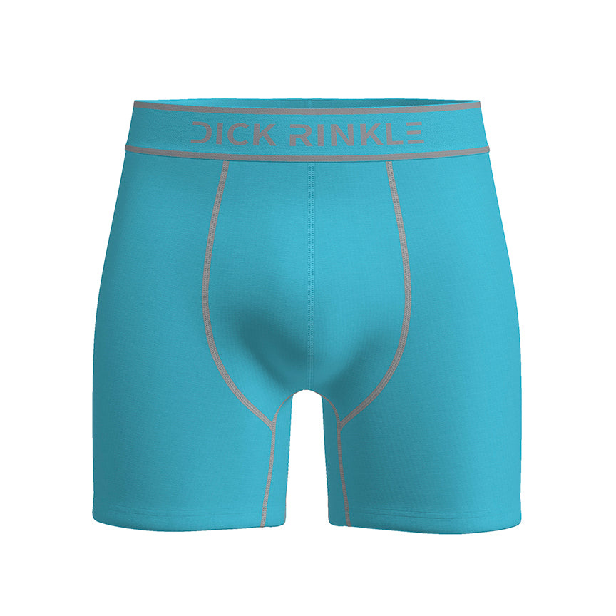 Men’s Solid Blue Premium Boxer Briefs