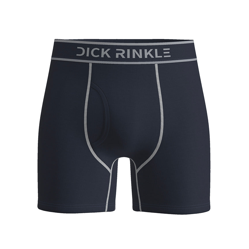 Men’s Solid Navy Premium Boxer Briefs